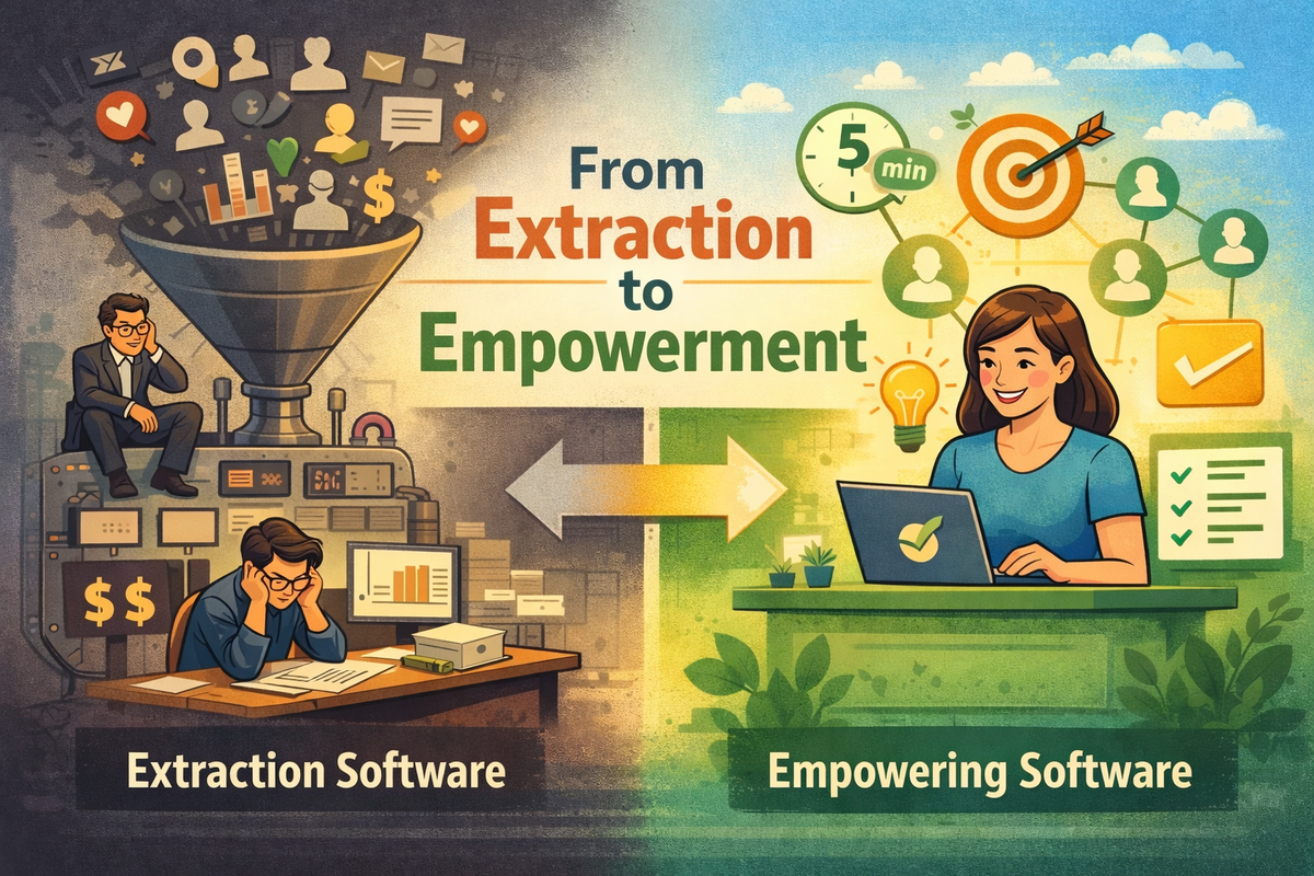 Thoughts: Building Tools that Serve, not Extract